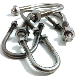 O zinco de aço do SAE J429 Gr.2 Stianless chapeou o parafuso DIN3570 de U