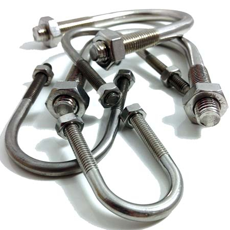 O zinco de aço do SAE J429 Gr.2 Stianless chapeou o parafuso DIN3570 de U