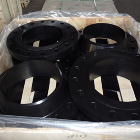 Flange da garganta da solda do CS A105/SA105N do ANSI B16.5 Class900, preto da flange de WN RF