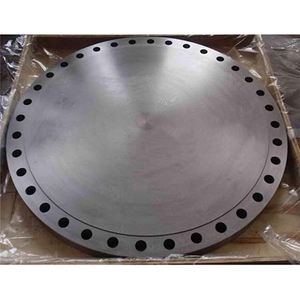 Flange cega dos SS ASTM A182 F304/304L, petróleo da oxidação 40 polegadas, ANSI B16.47A