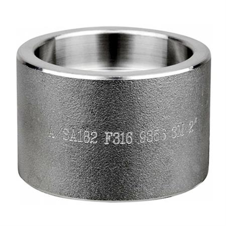 O fornecedor de China forjou a solda redonda ASME B16.11 3000LB DN50 do soquete do tampão do aço inoxidável dos encaixes A182 F310S