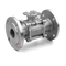 válvula de esfera da flange 3PC com almofada de montagem