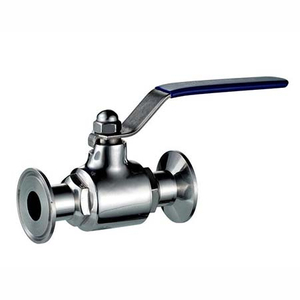 Válvula de esfera sanitária da braçadeira de SS304L/316L
