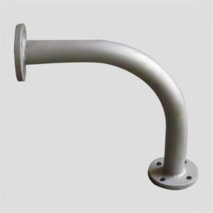 Curvatura 90 3D flangeada de aço de Stianless