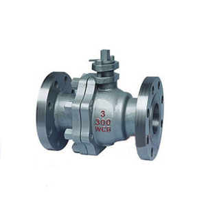 as válvulas da esfera da flutuação do aço de carbono 150LB/300LB flangearam tipo