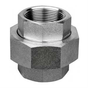 União rosqueada do aço F304 inoxidável