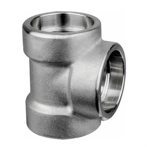China forjou ANSI B16.11 DN25 3000# da solda do soquete do T dos encaixes 904L da solda do soquete