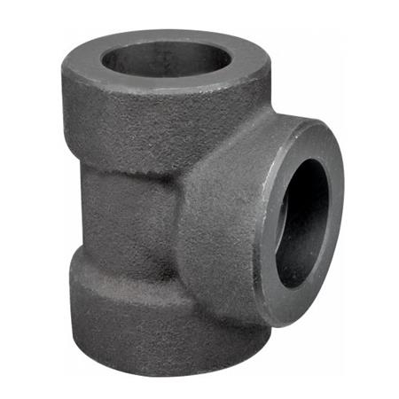 China forjou o T ASME B16.11 3000# DN65 da solda do soquete do fabricante ASTM A350 LF2 dos encaixes