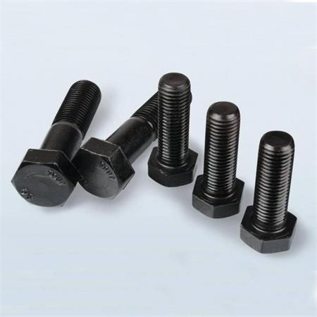 Parafusos Hex de grande resistência do aço de carbono DIN931 933