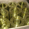 O revestimento dourado forjou as flanges de placa A694 F42, F46, F48, flange de placa de ASTM A182 FF, DN80, PN16, UNI2278-67