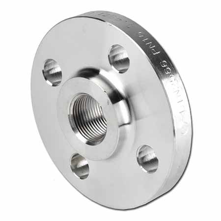 O código rosqueado 113 da flange BS4505, aço inoxidável de S235JR PN10 forjou a flange rosqueada 