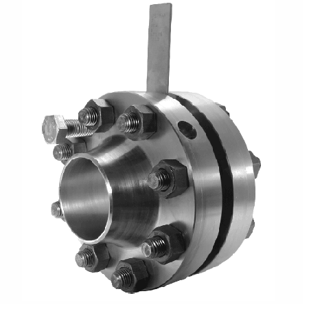 Flange do orifício WN do aço inoxidável com pá