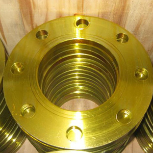 O revestimento dourado forjou as flanges de placa A694 F42, F46, F48, flange de placa de ASTM A182 FF, DN80, PN16, UNI2278-67
