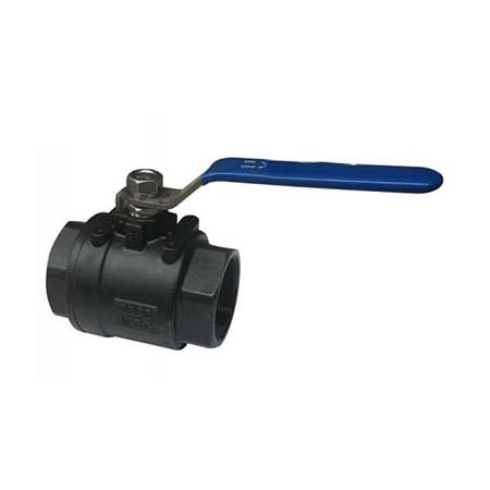 a válvula de esfera do aço do carbono 2PC fura completamente 2000WOG