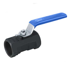 válvula de esfera interna do aço do carbono da linha 1PC