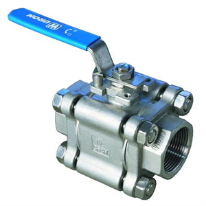 Válvula de esfera SS304 de alta pressão sanitária
