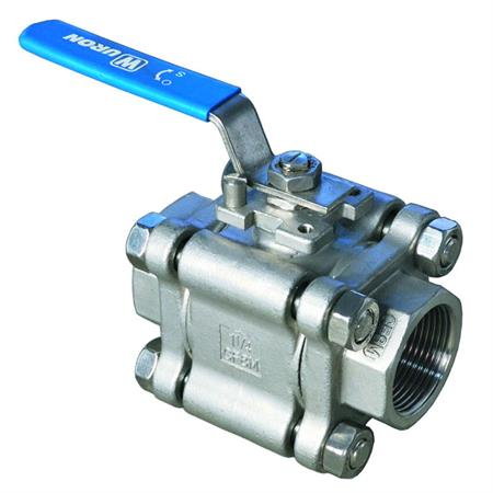 Válvula de esfera SS304 de alta pressão sanitária